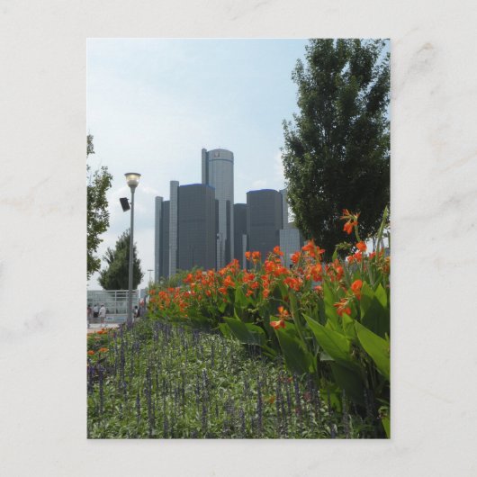 Detroit Postcard Postkarte (Vorderseite)