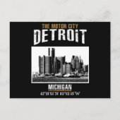 Detroit Postkarte (Vorderseite)