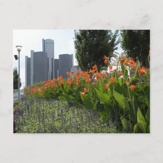 Detroit Postkarte (Vorderseite)