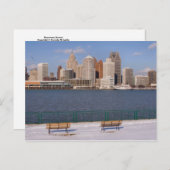 Detroit Postkarte (Vorne/Hinten)