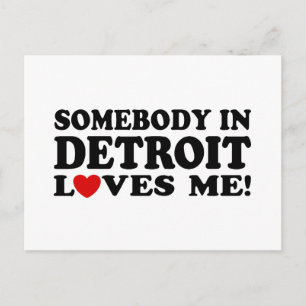 Detroit Postkarte