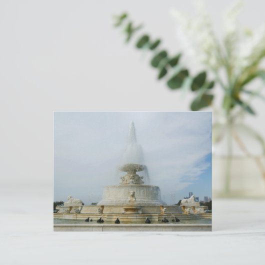 Detroit Postkarte (Stehend Vorderseite)