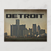 Detroit Postkarte (Vorderseite)