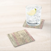 Detroit Rechteckiger Pappuntersetzer (Vor Ort)