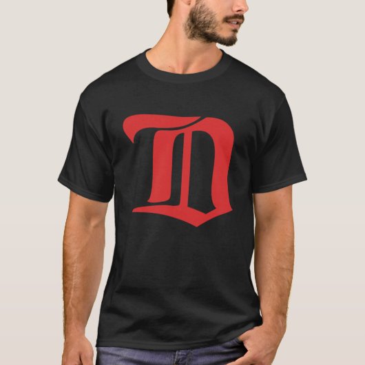 Detroit Red Wings D-Logo T-Shirt (Vorderseite)
