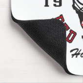 Detroit Red Wings Hockey Mask Gray Officially Lice Mousepad (Ecke)