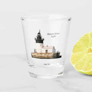 Detroit River helle Schnapsglas