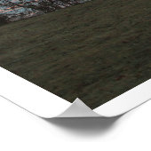 Detroit Riverscape Poster (Ecke)