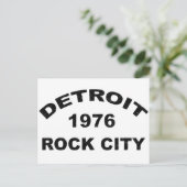 DETROIT ROCK CITY 1976 POSTKARTE (Stehend Vorderseite)