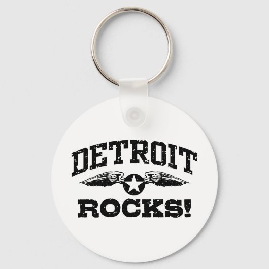 Detroit Rocks Schlüsselanhänger (Vorderseite)
