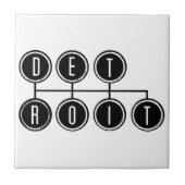 Detroit-Schieber Fliese (Vorderseite)