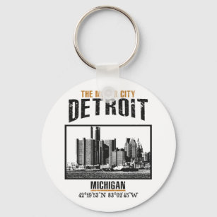 Detroit Schlüsselanhänger