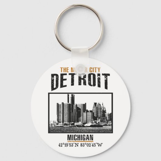 Detroit Schlüsselanhänger (Vorderseite)