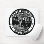 Detroit-Siegel Mousepad (Mit Mouse)