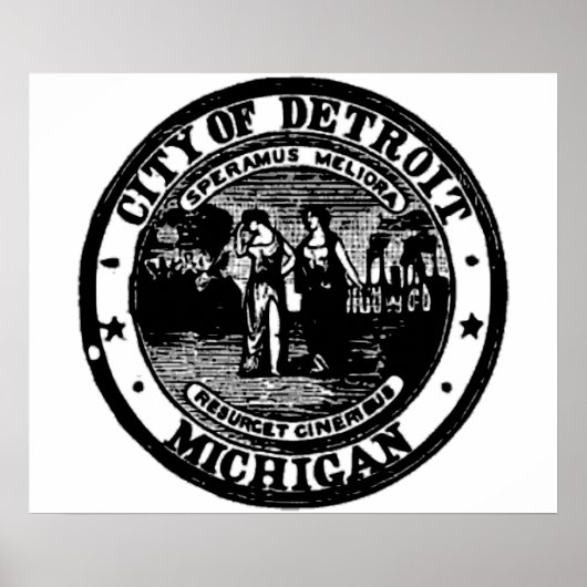 Detroit Siegel Poster (Vorne)