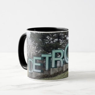 Detroit Sign Tasse