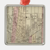 Detroit Silbernes Ornament (Vorne)