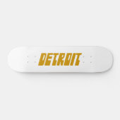 Detroit Skateboard mit Stil (Horizontal)