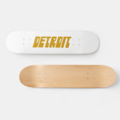 Detroit Skateboard mit Stil (Horizontal)