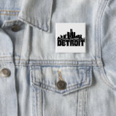 Detroit-Skyline Button (Beispiel)
