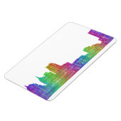 Detroit Skyline Magnet (Linke Seite)