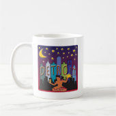 Detroit-Skyline-Mega- Farbe Kaffeetasse (Links)