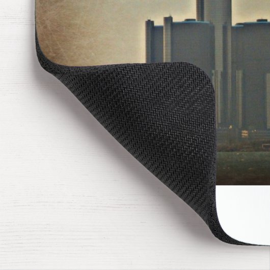 Detroit-Skyline Mousepad (Ecke)
