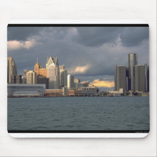 Detroit-Skyline Mousepad