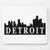 Detroit-Skyline Mousepad (Vorne)