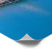 Detroit Skyline Poster (Ecke)