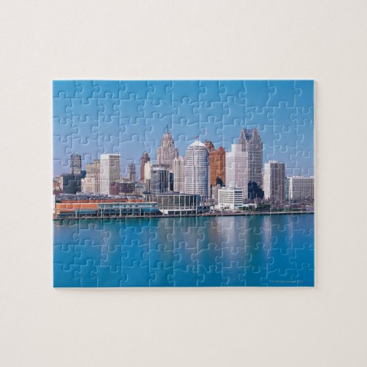 Detroit Skyline Puzzle (Horizontal)