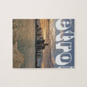 Detroit-Skyline Puzzle (Horizontal)