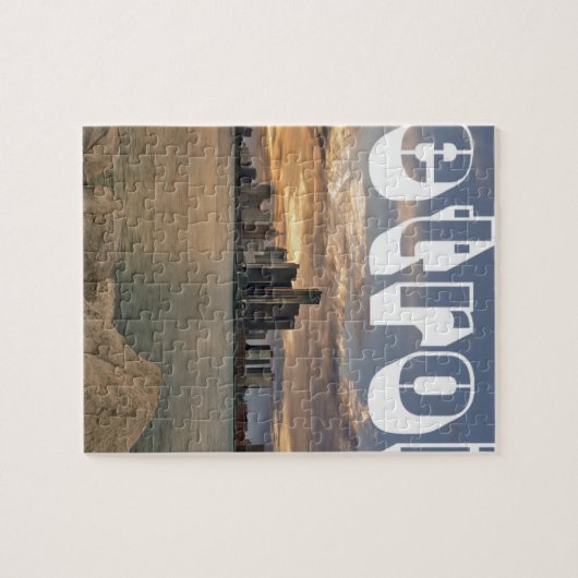 Detroit-Skyline Puzzle (Horizontal)
