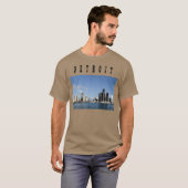 DETROIT Skyline T-Shirt (Vorne ganz)