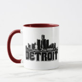 Detroit-Skyline Tasse (Links)
