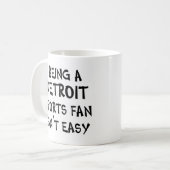 detroit sports fan, being kaffeetasse (Vorderseite Links)