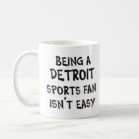 detroit sports fan, being kaffeetasse (Links)