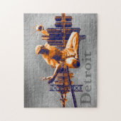 Detroit-Stadt Puzzle (Vertikal)