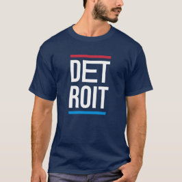 Detroit Stadtlogo Design T-Shirt