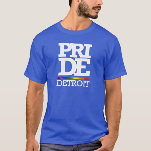 DETROIT-STOLZ -- .png T-Shirt (Vorderseite)