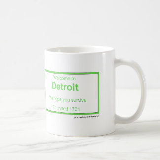 Detroit-Tasse Kaffeetasse