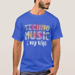 Detroit Techno House Festival Ehefrau Café Al Port T-Shirt