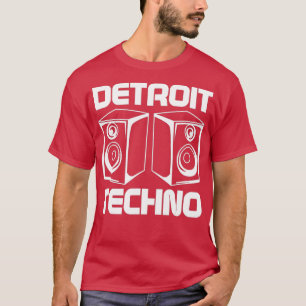 Detroit Techno House Musik Festival Stil Liebe T-Shirt