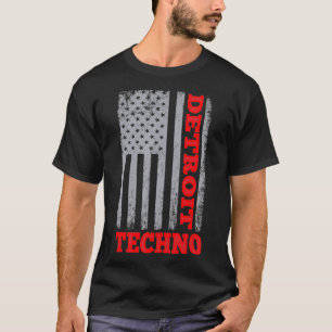 Detroit Techno House Musik Festival Tech Leben T-Shirt