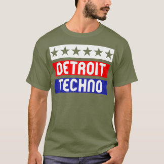 Detroit Techno House Musik Festival USA EDM T-Shirt