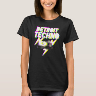 Detroit Techno House Musikfestival Favorite Edm D T-Shirt