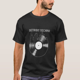 Detroit Techno House Musikfestival Sky Edm Dj T-Shirt