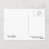 Detroit Techno (Postkarte) Postkarte (Rückseite)