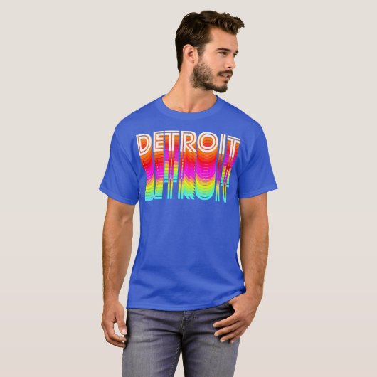 Detroit Techno Shirt EDM Rave DJ Kleidung (Vorne ganz)