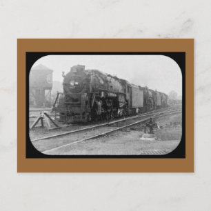 Detroit Terminal Railroad Lokomotive Postkarte